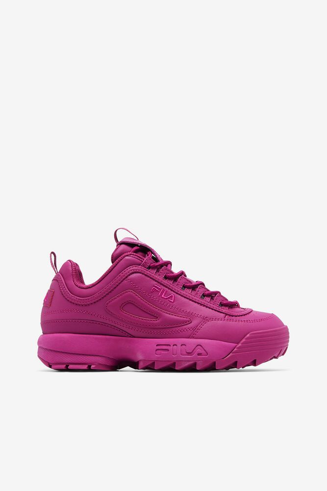 Fila Sneakers Womens Pink - Disruptor 2 Premium - Philippines 6485190-YR